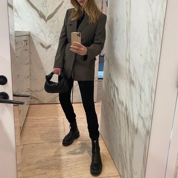 3.1 Phillip Lim black zip up Lela combat lugged platform ankle boots - Picture 13 of 14